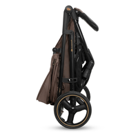 Carucior Kinderkraft Trig 3 Velvet Mocca, cu tava inclusa, suspensii si capacitate de 22 kg - 4