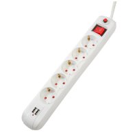 Prelungitor Schuko x5 16A 3m pentru Casa si Birou - 5