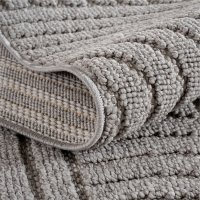 Covor rotund Helix V2 Argintiu 160x160 cm - 4