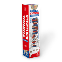 Turnul Instabil Color Plus - Joc de indemanare vibrant - 1