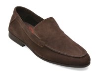 Mocasini OTTER maro, 5014, din piele intoarsa - 1