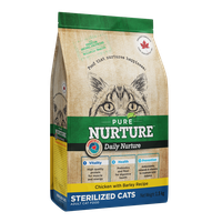 Hrana pisici sterilizate Pure Nurture, cu orz si pui, 1.5 kg - 1