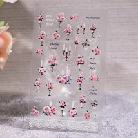 Sticker Decor Unghii 5D-0367 - Everin - 1