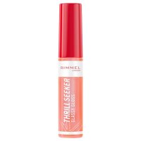 Rimmel London Thrill Seeker Glassy Gloss 250 Peachy Vibes, luciu de buze, 10 ml - 1