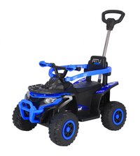 ATV electric pentru copii Kinderauto Hercules 35W 6V, 4 in 1, cu telecomanda, echipare premium, albastru - 1