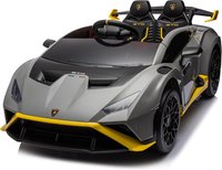 Masinuta electrica Lamborghini Huracan STO cu functie drift, 220W, 12V, Gri - 1