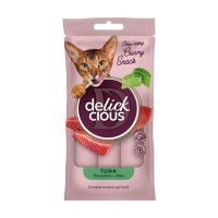 DELICKCIOUS Snack Cremos pentru Pisici cu Ton si Aloe Vera, 60g - 1