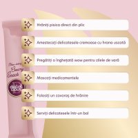 DELICKCIOUS Snack Cremos pentru Pisici cu Ton si Aloe Vera, 60g - 3
