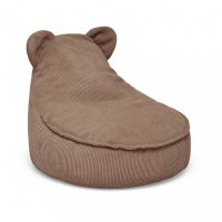 Fotoliu puf pentru copii MeowBaby Teddy Sako Bag maro - 2
