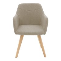 Scaun Nasima Bej 57x58x84 cm - Confort si Stil pentru Dining si Birou - 4