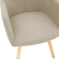 Scaun Nasima Bej 57x58x84 cm - Confort si Stil pentru Dining si Birou - 6
