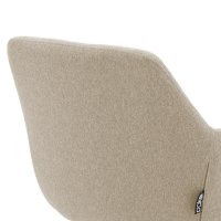 Scaun Nasima Bej 57x58x84 cm - Confort si Stil pentru Dining si Birou - 7
