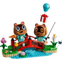 LEGO Animal Crossing - Setul de Constructie Ziua Distractiva a Lui Timmy si Tommy (77059) - 2