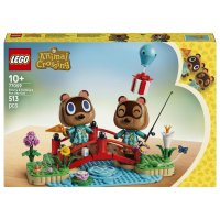 LEGO Animal Crossing - Setul de Constructie Ziua Distractiva a Lui Timmy si Tommy (77059) - 1