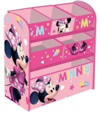 Minnies Bowtique - Organizator din lemn pentru jucarii - 1