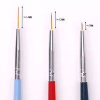 Set 3 pensule pictura marimi diferite SJF-83J - 2