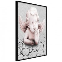 Poster Cherub cu Ramă Neagră, Dimensiune 40x60 cm - 1