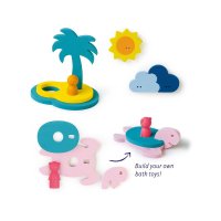 Jucarii de baie din spuma Insula comorilor Quut Toys - 6