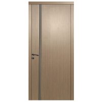 Usa de interior KMC-035 cu geam, gri inchis, 2000 x 600 mm - 2