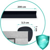 Rola protectie multifunctionala din spuma pentru margini si muchii Ricokids 2m Negru - 7
