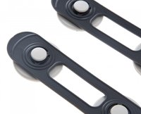 Set 2 sigurante mini universale BabyJem pentru usi si dulapuri - Antracit - 4