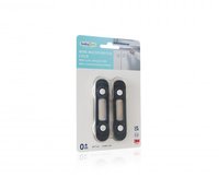 Set 2 sigurante mini universale BabyJem pentru usi si dulapuri - Antracit - 6