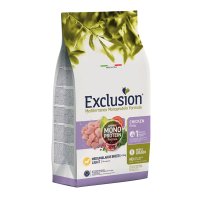 EXCLUSION Mediterraneo Monoprotein Formula Light Medium&Large, M-XL, Pui, hrană uscată monoproteică câini sterilizați, obezitate, 12kg - 2
