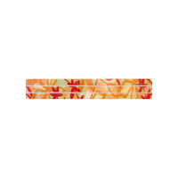 Brau decorativ ceramica T-316 Rojo 4.5 x 31.6 pentru baie si bucatarie - 1