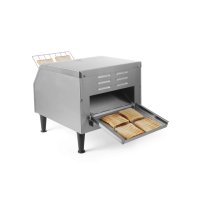 Toaster / prajitor paine Profesional tip tunel, 2240 W, corp Inox, Hendi, 418x368x(H)387 mm - 4