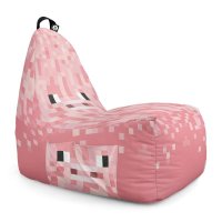 Fotoliu Puf Bean Bag tip Chill XL Minecraft Pig - 5