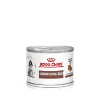 ROYAL CANIN Gastrointestinal Puppy, XS-XL, dieta veterinara, conserva hrana umeda caini junior, sistem digestiv, (pasta fina), 195 g - 1
