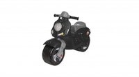 Scooter Mini Novokids Vespa pentru Copii - Negru, Fara Pedale, Suporta 30 kg, Roti Largi pentru Stabilitate - 1