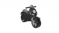 Scooter Mini Novokids Vespa pentru Copii - Negru, Fara Pedale, Suporta 30 kg, Roti Largi pentru Stabilitate - 2