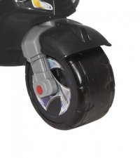 Scooter Mini Novokids Vespa pentru Copii - Negru, Fara Pedale, Suporta 30 kg, Roti Largi pentru Stabilitate - 3