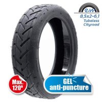 Anvelopa tubeless cu gel 8.5x2 pentru trotinete electrice - 1