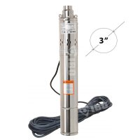 Pompa Submersibila cu Surub (snec) IBO 3 SQIBO 0.37, 370 W, 30 l/min, H Refulare 60 m, 3 Toli + 15 m cablu - 1