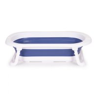 Cadita de baie cu dop de scurgere Ecotoys HA-B27 albastru - 1