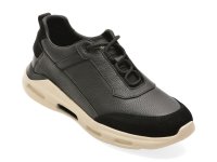 Pantofi sport EPICA negri, T26128, din piele naturala - 1