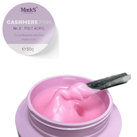 Poly Acryl Cashmere Pink Macks 50gr - PA-AQCL-50 - Gel Acrilic Profesional - 1