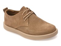 Pantofi GRYXX bej, 80027, din piele intoarsa - 1