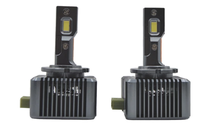 Set 2 Becuri Auto LED D1S 6500K, 110W, Canbus, Carcasa Neagra - 1