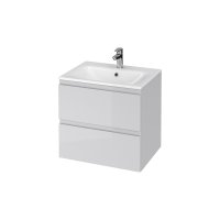 Set chiuveta baie Cersanit B274 Moduo 60 cm gri (baza+lavoar) DSM-S801-313 - 1
