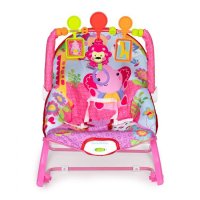 Balansoar cu vibratii 2 in 1 Ecotoys 8617 roz - 1