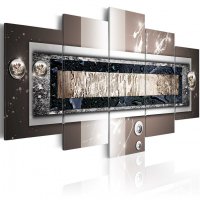 Tablou - Golden frame 200x100 cm - 1
