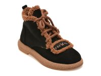 Ghete GRYXX negre, model 3432736, din piele intoarsa de calitate - 1