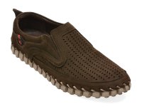 Pantofi maro GRYXX 7117908 din nabuc - 1