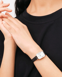 Ceas de dama Daniel Wellington Quadro Sheffield DW00100692, auriu si negru - 1
