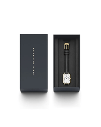 Ceas de dama Daniel Wellington Quadro Sheffield DW00100692, auriu si negru - 2