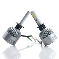 Set 2 LED-uri Auto Techstar® S2, H1, 36w, 4000 Lumeni, 6500K, AUTO, 12-24 Volti, COB, Canbus - 1