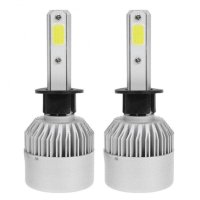 Set 2 LED-uri Auto Techstar® S2, H1, 36w, 4000 Lumeni, 6500K, AUTO, 12-24 Volti, COB, Canbus - 4